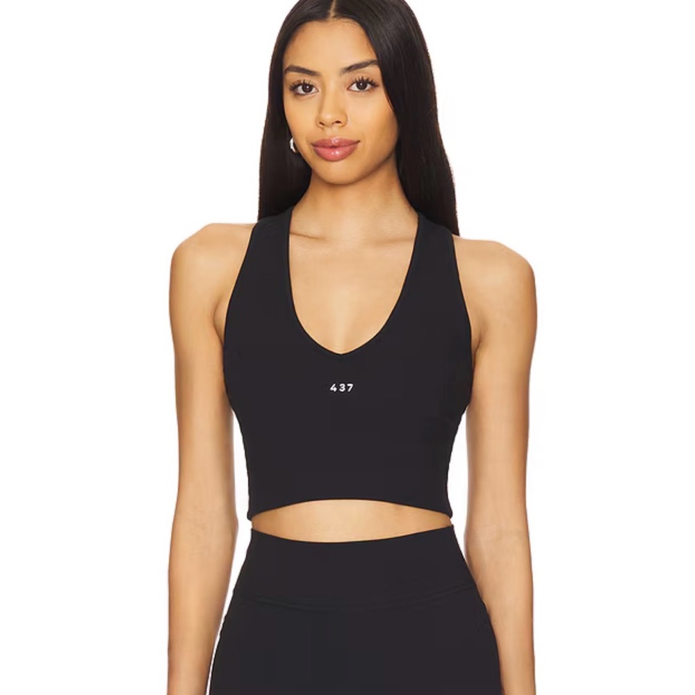 Women's Black 437 tank top